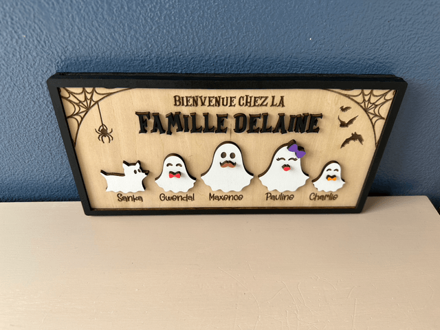 🎃👻 Pancarte de bienvenue spéciale Halloween 👻🎃