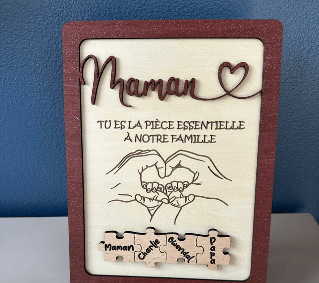 Cadre pour Maman puzzle 