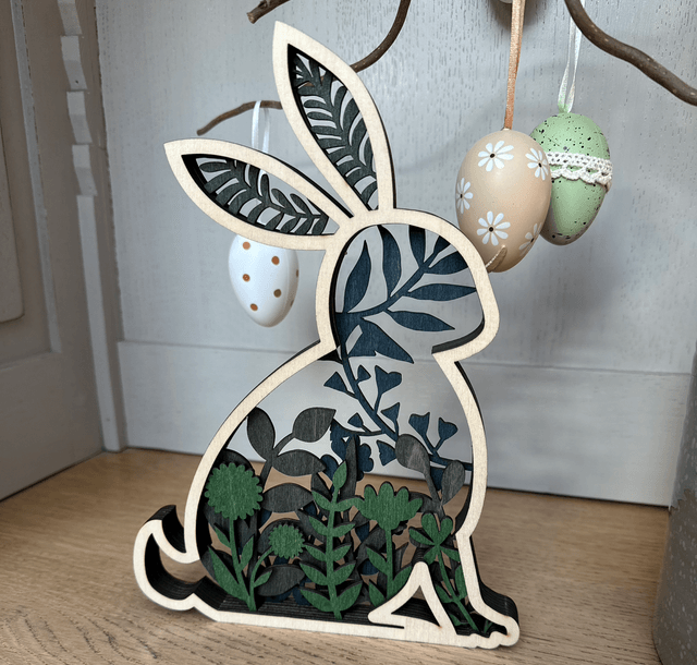 Les deux lapins de Pâques 