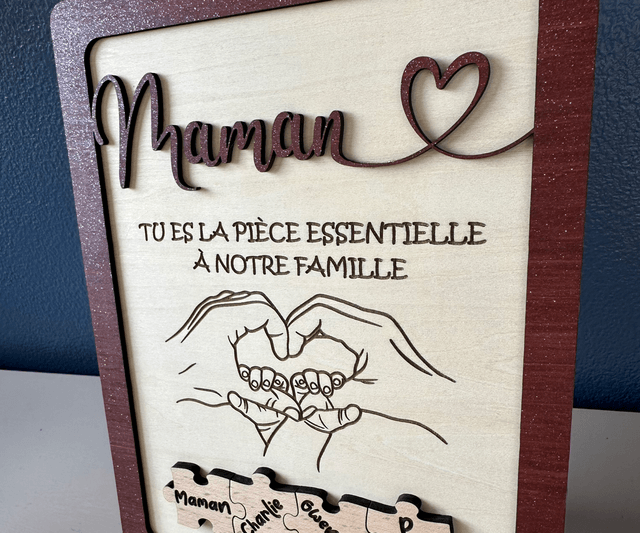 Cadre pour Maman puzzle 