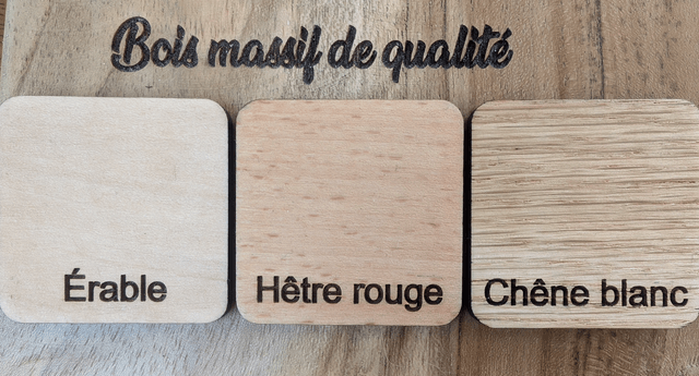 Médailles pour chien en bois 