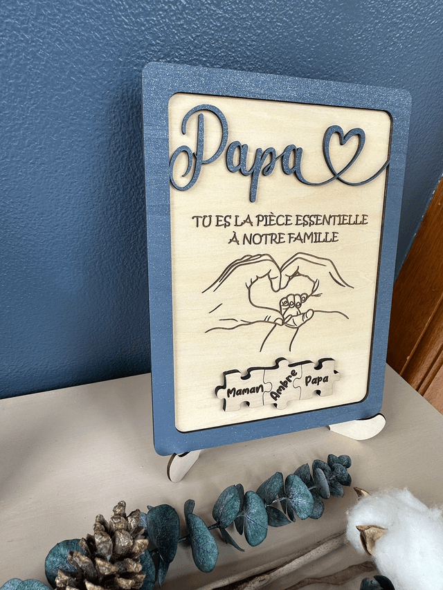 Cadre pour Papa puzzle 