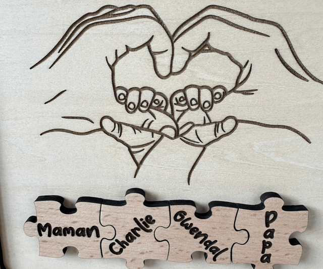 Cadre pour Maman puzzle 