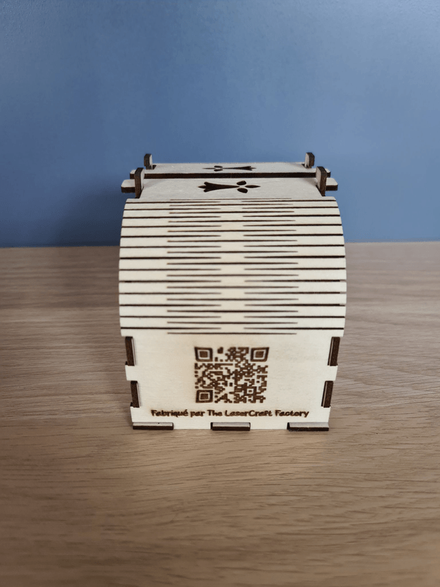 Boite en bois personnalisée