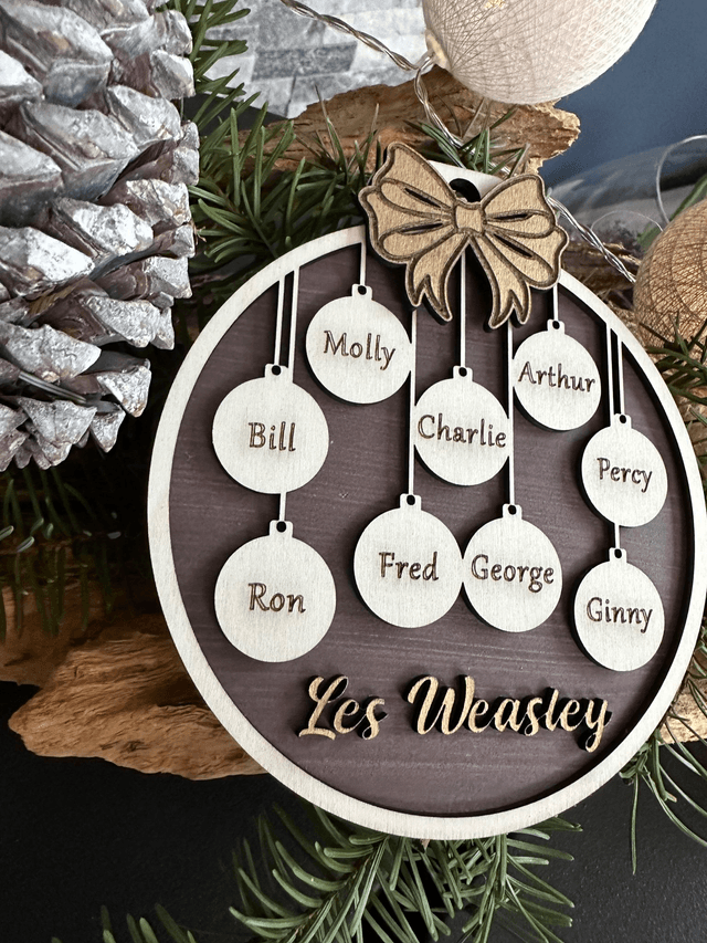 Boule de Noël Family - Ronde