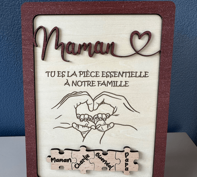 Cadre pour Maman puzzle 