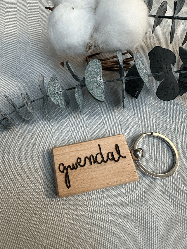 Porte-clés en bois