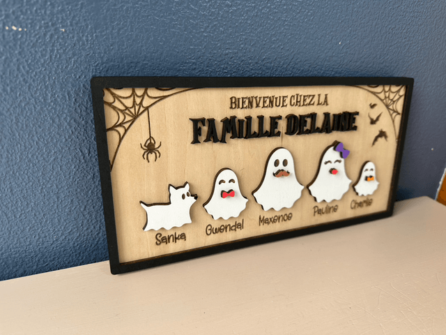 🎃👻 Pancarte de bienvenue spéciale Halloween 👻🎃