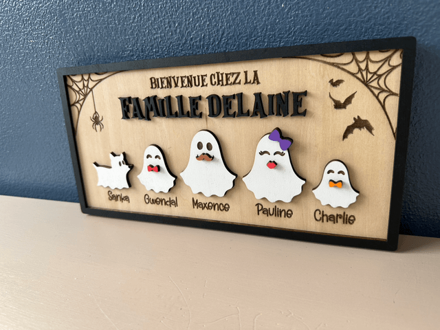 🎃👻 Pancarte de bienvenue spéciale Halloween 👻🎃