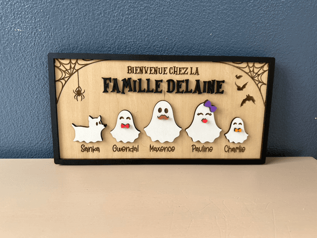 🎃👻 Pancarte de bienvenue spéciale Halloween 👻🎃